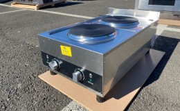 NSF Two Burner Heavy Duty Electric Hot Plate FG-02A