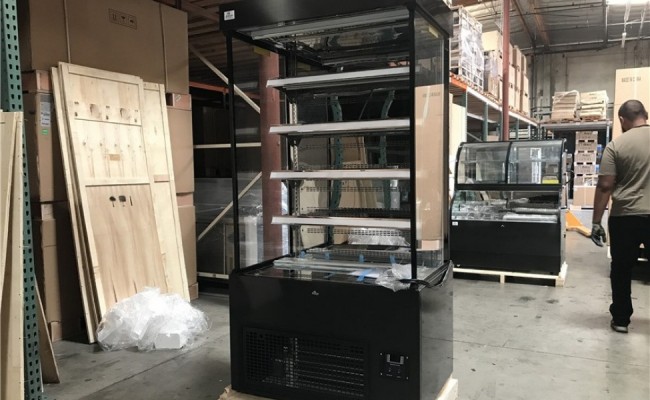 NSF open air display case refrigerator FGM40