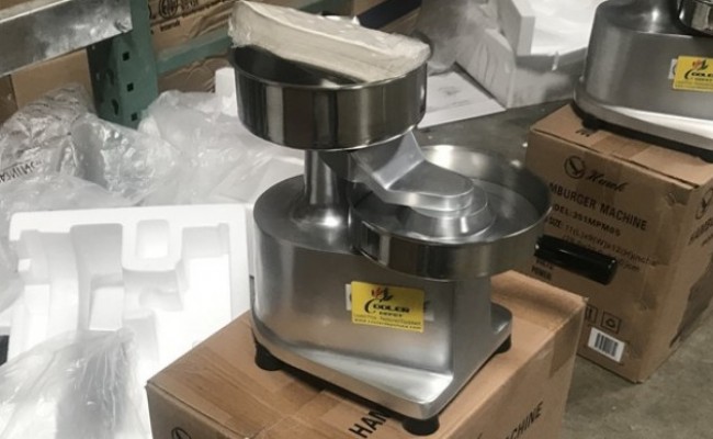 NSF 6 ins Commercial Hamburger Patty Maker  machine HF150