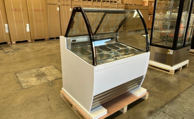 Gelato Dipping Cabinet NSF 42 Inches 7 pan DW-7R