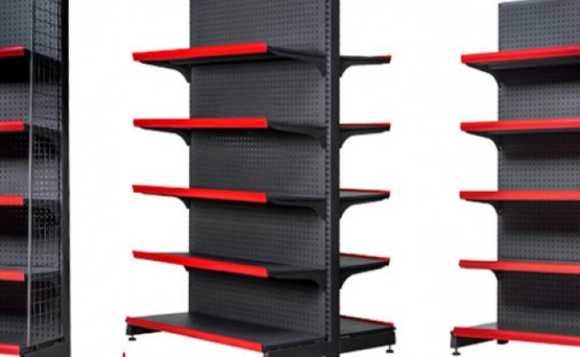 Main double side Gondola Shelving GD6036