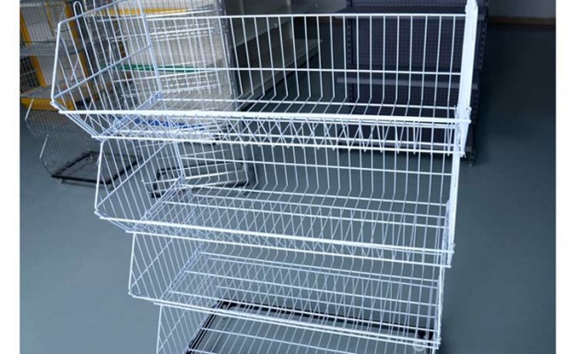 5 layer  Grid Shelf  Shelves Retail Display