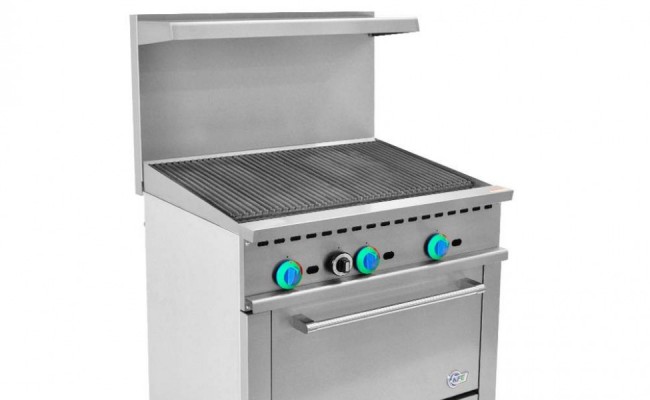 NSF 36 ins Commercial Charbroiler Range TC-R36-CB