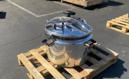 100 QT Largest Commercial Aluminum Pressure Cooker