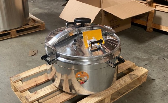 143 QT 135l Largest Commercial Aluminum Pressure Cooker