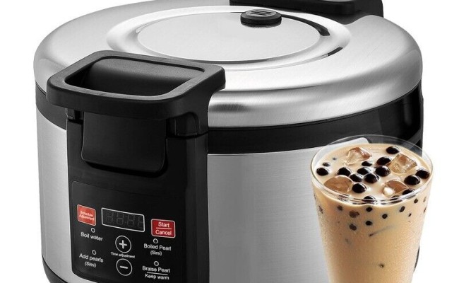 12L Tapioca Pearl Ball Cooker Boba Machine ANS12L