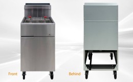 70 lbs NSF natural gas Deep fryer DCF5-NG